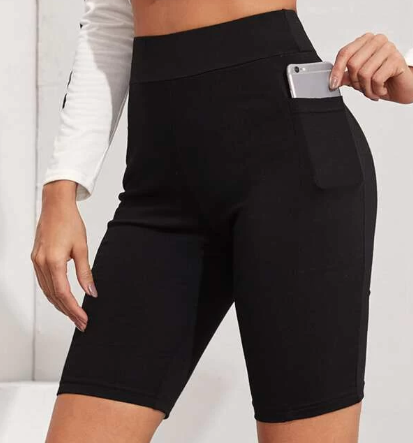 shein reviews biker shorts