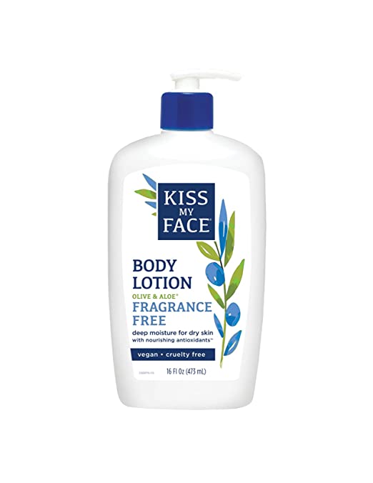 kiss my face unscented fragrance free lotion