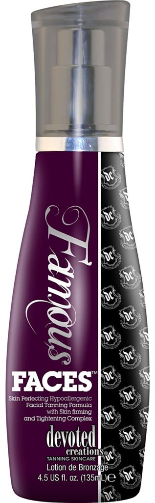 best indoor tanning bed lotion for face