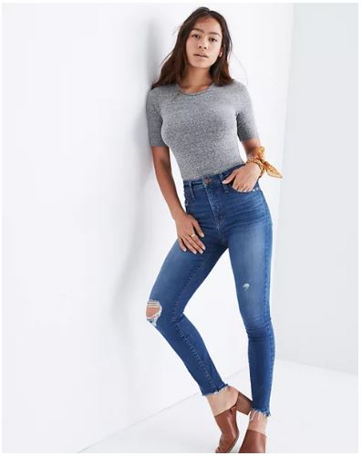madewell curvy jeans review