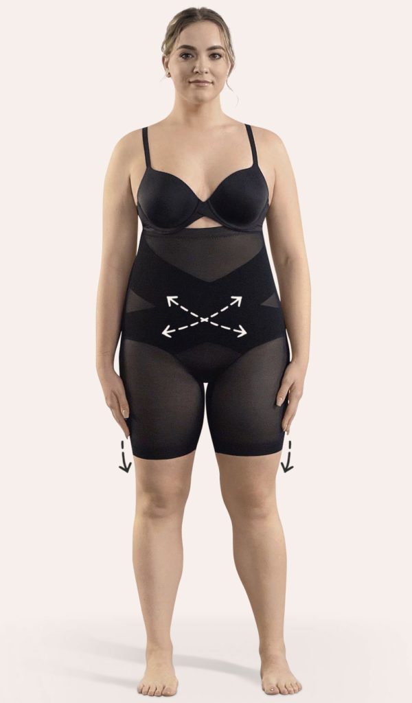 HoneyLove Shapewear Power Shorts & Queen Brief Plus Size Review l 10% off  link in Description 