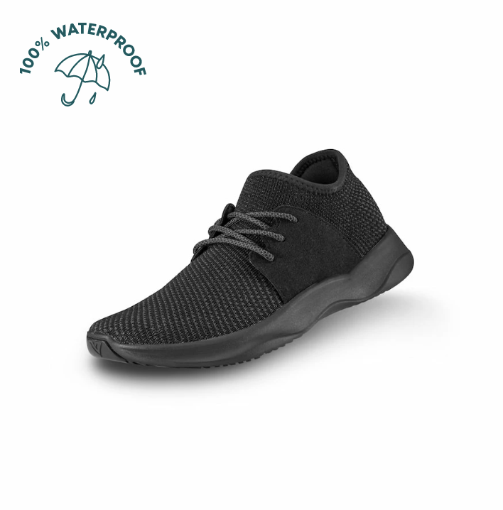 All Black Vessi Everyday Sneakers
