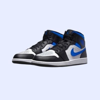 Black, white & Blue Nike Air Jordan 1