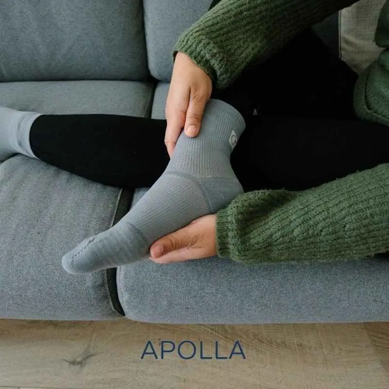 APOLLA PERFORMANCE SHOCK REVIEW: Testing These Dance Socks for Ankle  Support and Arch Support 