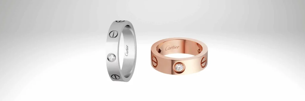 cartier love ring dupes