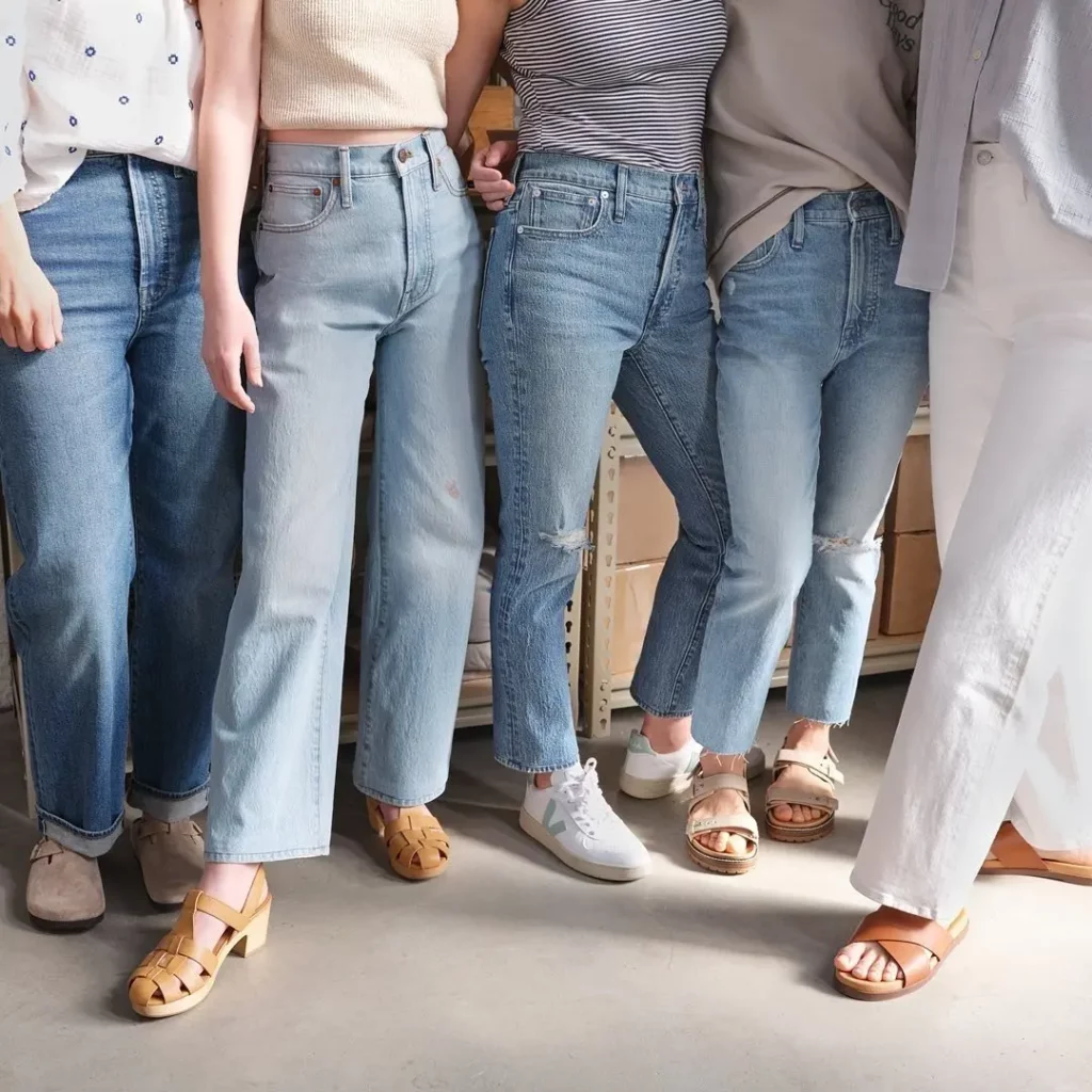 Madewell x Warm High-Rise Wide-Leg Jeans