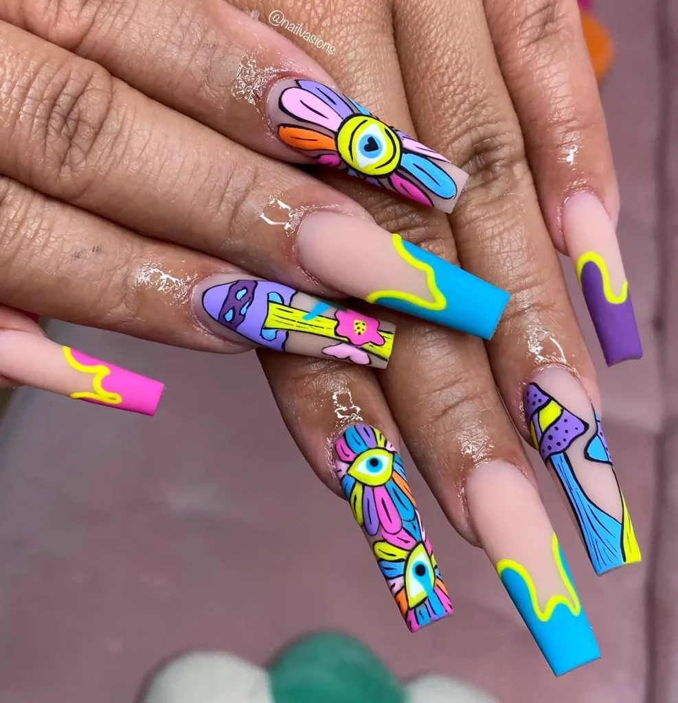 Trippy Nail ideas