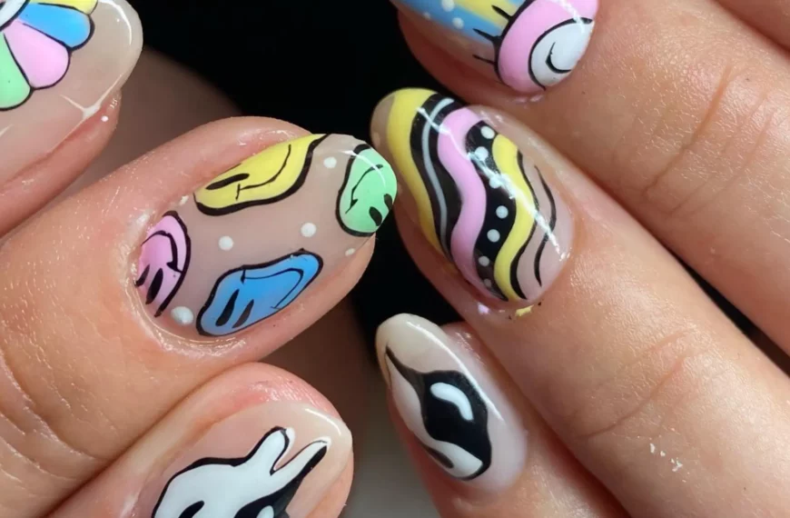 43 Trippy Nail Ideas For A Psychedelic Look
