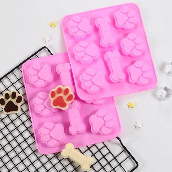 SheIn Dog Paw + Bone Baking Mold