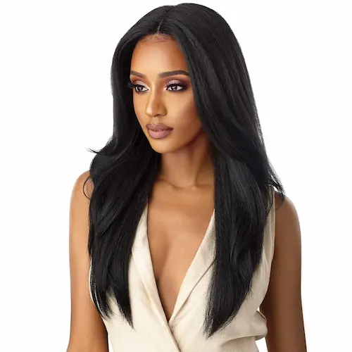Outre Neesha Soft & Natural Synthetic Swiss Lace Front Wig