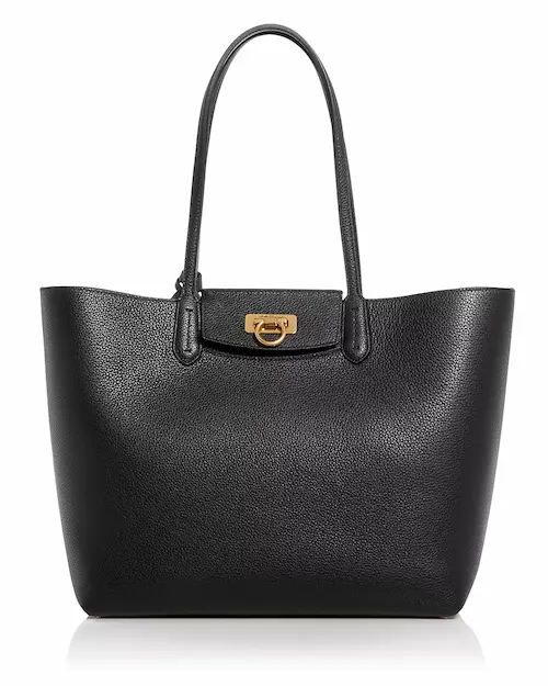 Travel Leather Tote by Salvatore Ferragamo