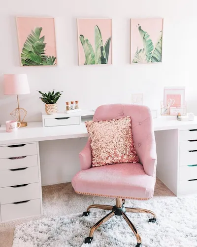 Pink Office Chair