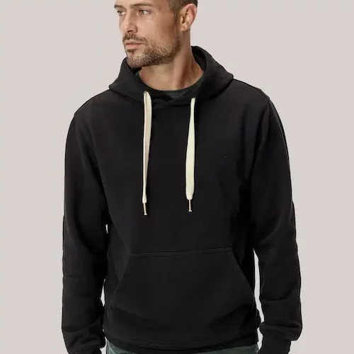 Brushed Loopback Hooded Sweatshirt