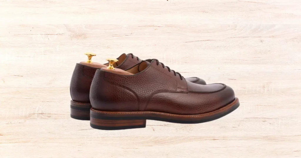 pair of brown dress shoes from Beckett Simonon