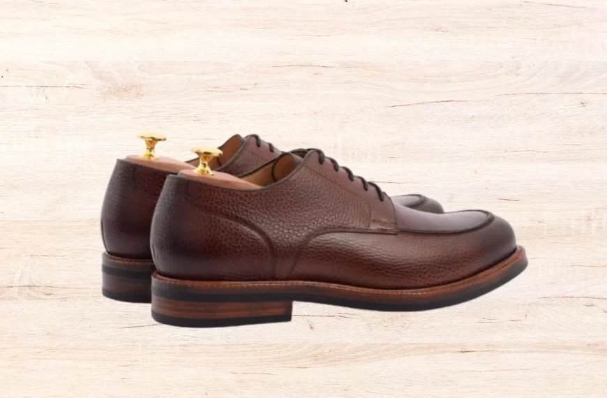pair of brown dress shoes from Beckett Simonon