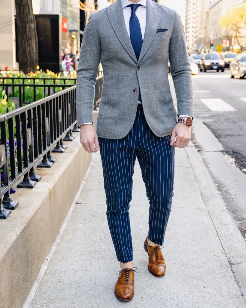 Blue Suit Brown Shoes: Styling Tips And Tricks