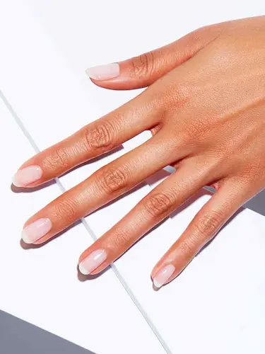 Static Nails Milky Pink Liquid Glass Lacquer