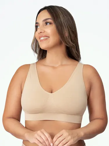 Truekind® Everyday Throw-on Wireless Bralette