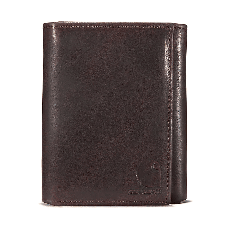 OIL TAN TRIFOLD WALLET