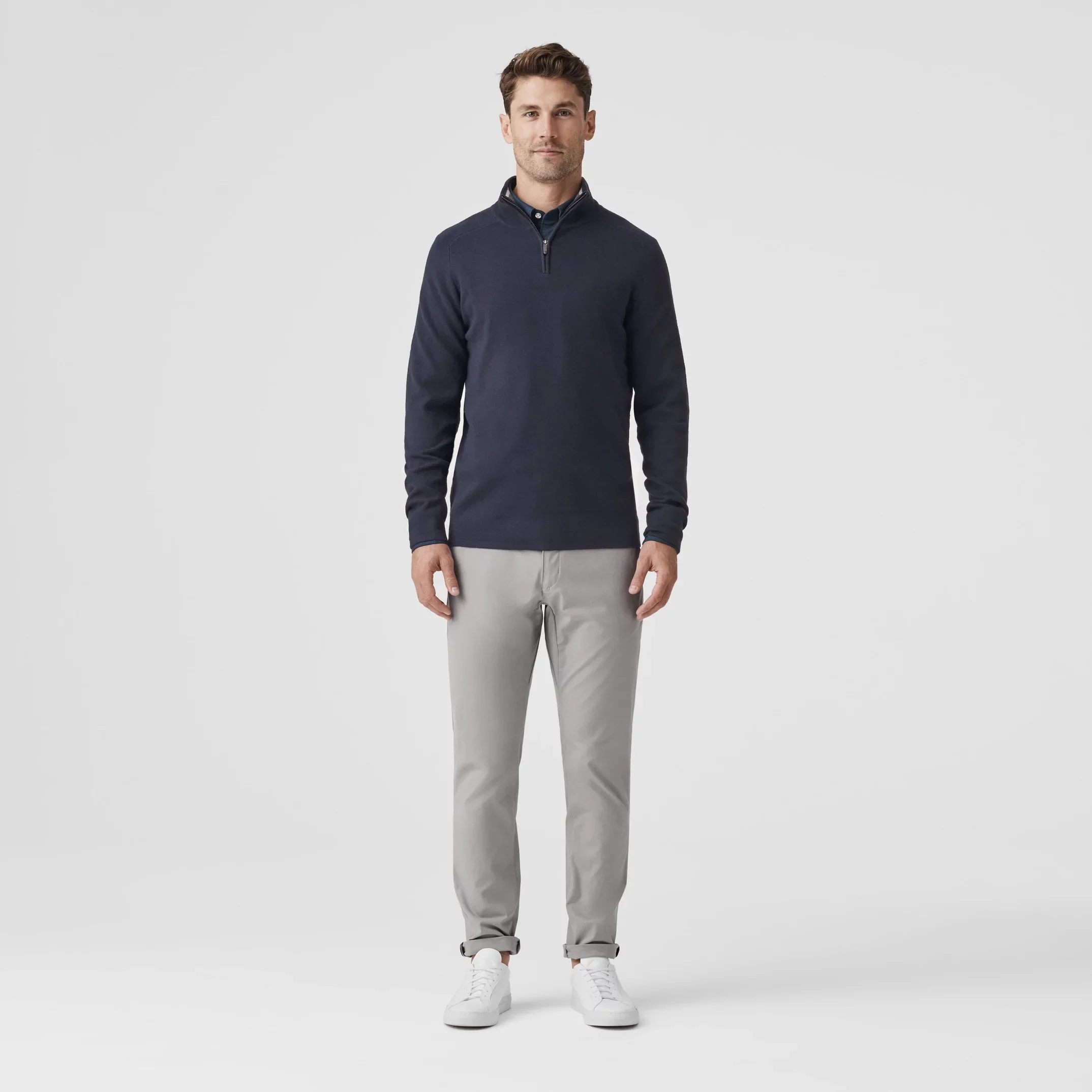 Tech Merino Half-Zip Sweater
