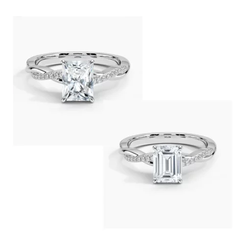 Radiant Cut vs Emerald Cut Diamonds: What’s the Difference?