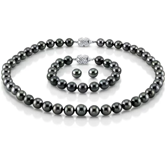 8-10mm Tahitian South Sea Pearl Set
