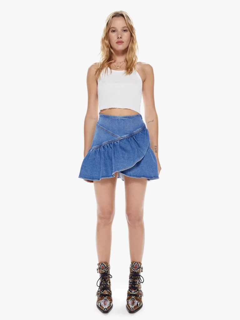 Mother Denim The Minx Mini Skirt